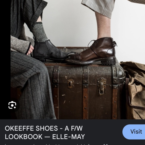 Maud O’Keeffe Black Leather Chelsea Boots - Picture 8 of 8